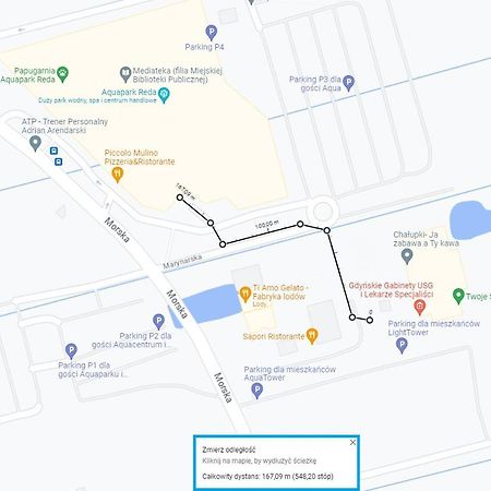 Apartament Marynarska Reda Bagian luar foto