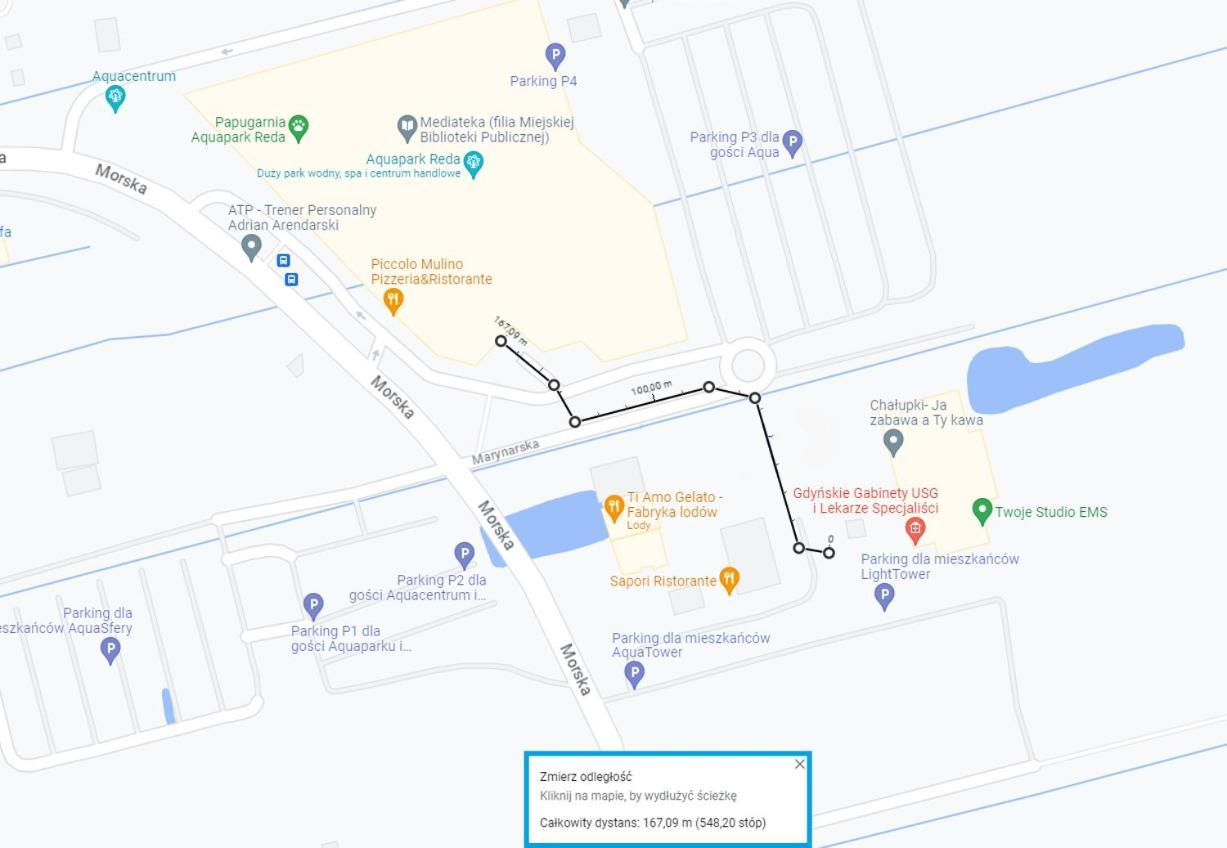 Apartament Marynarska Reda Bagian luar foto